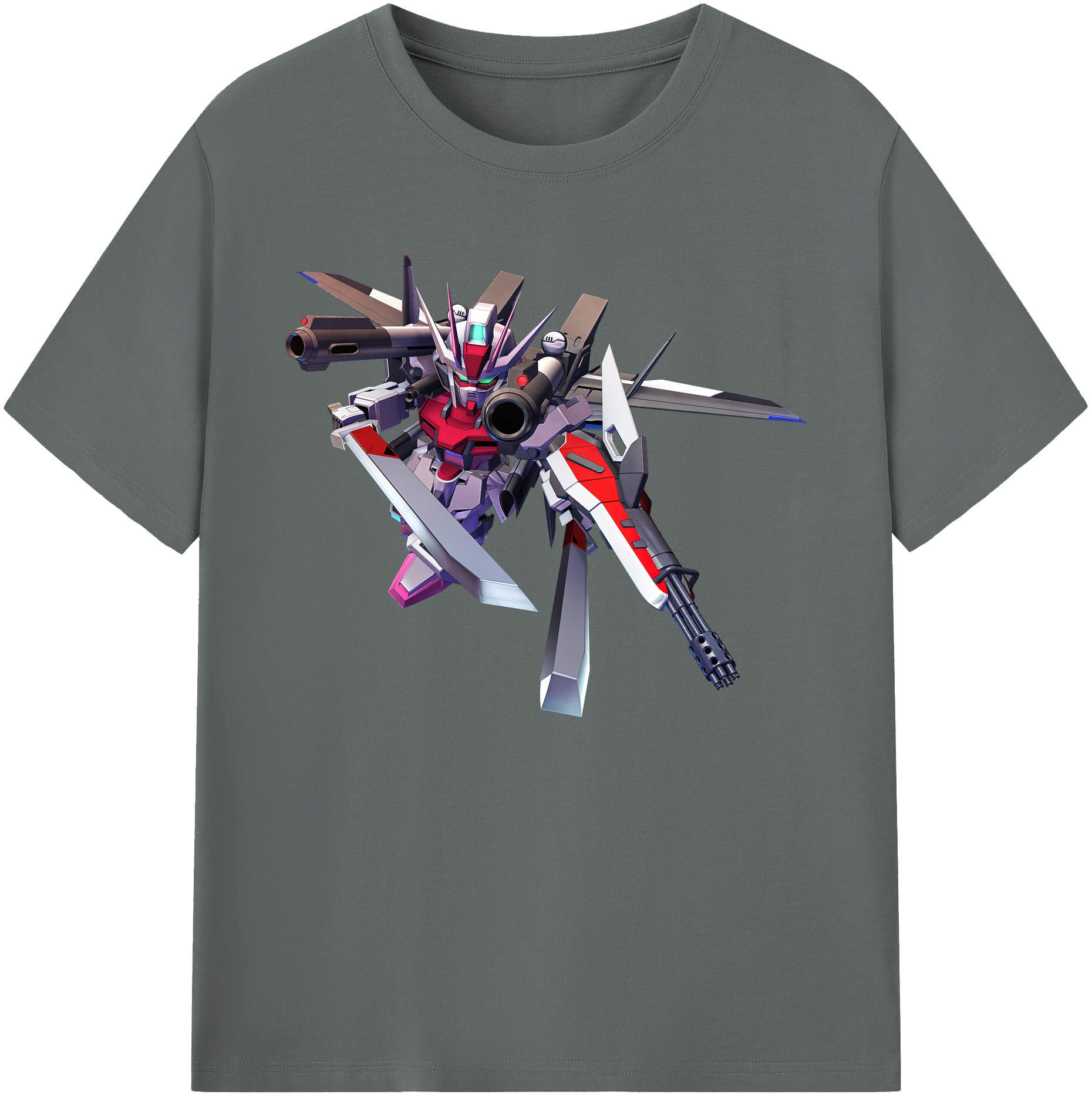 （画像用） 機動戦士ガンダム Mobile Suit Gundam 綿100％ メンズ半袖Tシャツ｜肌触りやわらか＆通気性
